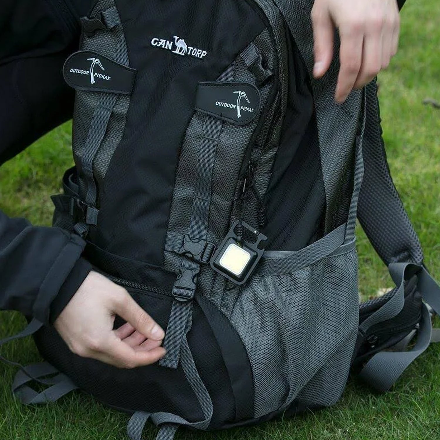 Rechargeable Keychain Mini Flashlight with 4 Light Modes,Ultralight Portable Pocket Light with Folding Bracket Bottle Opener and Magnet Base for Camping Walking - Shopmania Wholesale