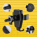 Car Phone Holder Wireless Car Charger 10W Qi Fast Charging Car Charger Gravity Auto Clamping 360Â° Rotation Air Vent Car Mount Holder your brand