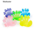Rubber Pet Cleaning Massaging Grooming Glove Brush your brand