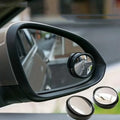 360DEGREE BLIND SPOT ROUND WIDE ANGLE ADJUSTABLE CONVEX REAR VIEW MIRROR - PACK OF 2 - Shopmania Wholesale