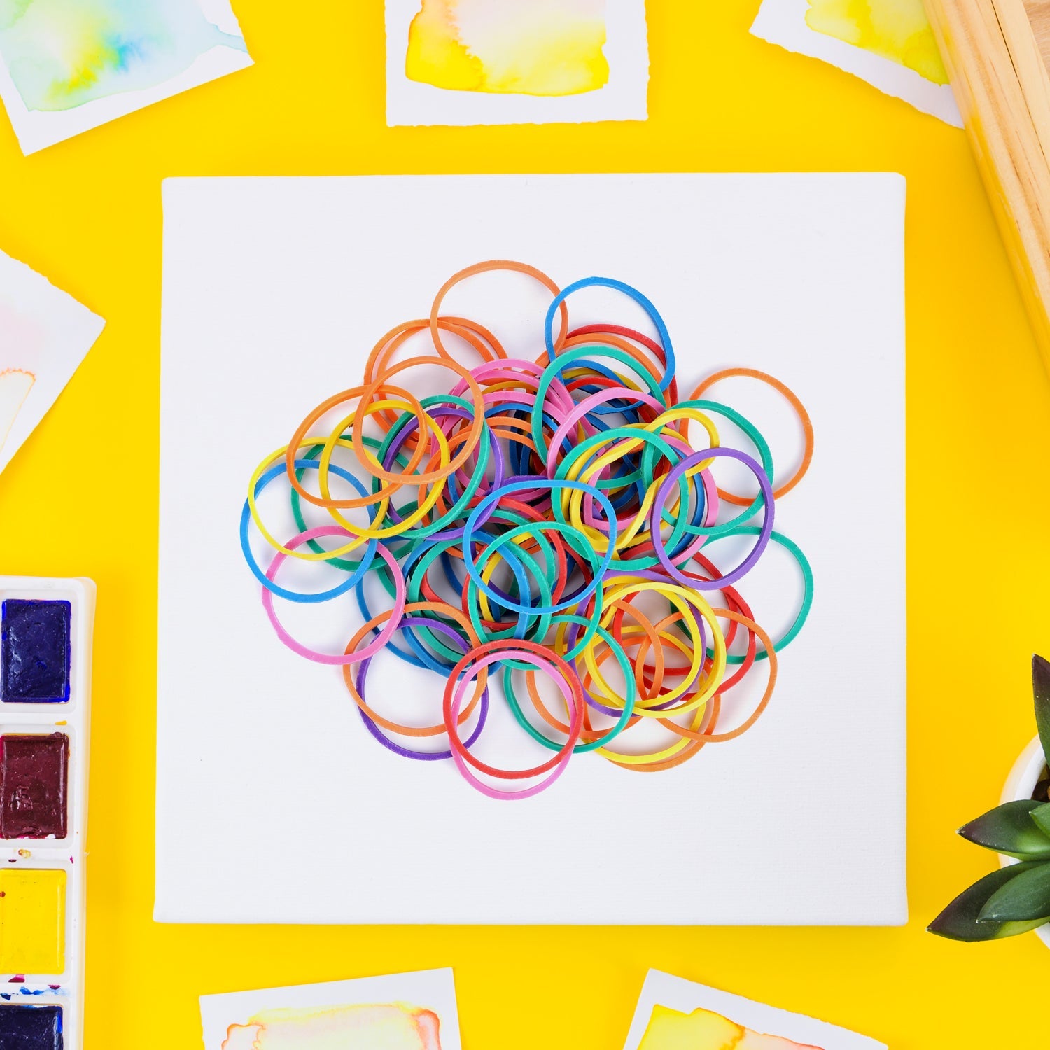 RUBBER BAND FOR OFFICE/HOME AND KITCHEN ACCESSORIES ITEM PRODUCTS, ELASTIC RUBBER BANDS, FLEXIBLE REUSABLE NYLON ELASTIC UNBREAKABLE, FOR STATIONERY, SCHOOL MULTICOLOR (2 Inch 50 GM)) - Shopmania Wholesale