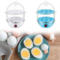 Egg Boiler / Poacher / Cooker / Electric Steamer (2 Layer) - Shopmania Wholesale