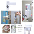 Toothpaste Dispenser & Tooth Brush Holder - Shopmania Wholesale