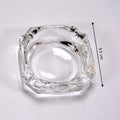 Stylish crystal ashtray for home decor