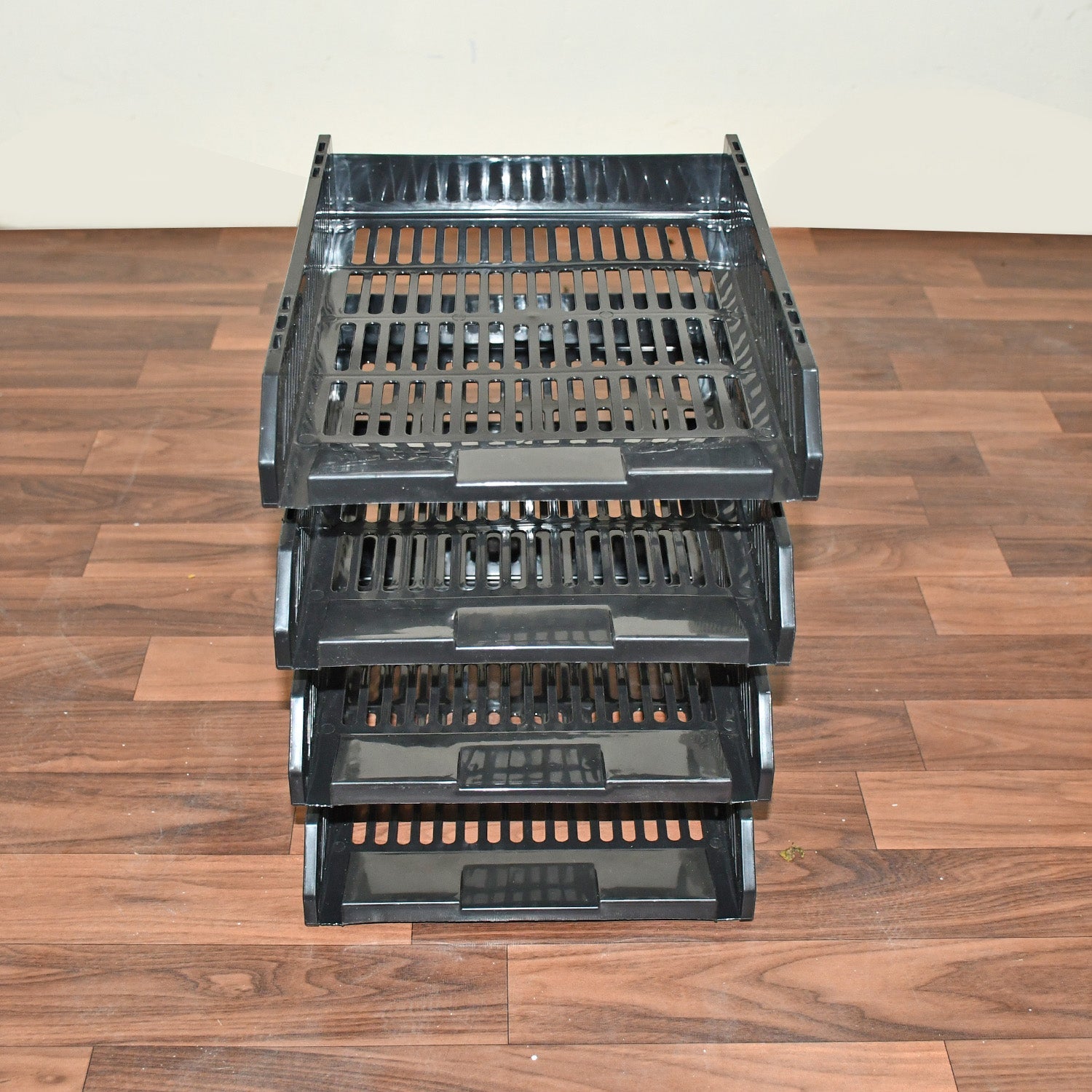 Multifunctional File Rack with Drawers: Desktop Storage for Office Supplies (4 Layers) - Shopmania Wholesale