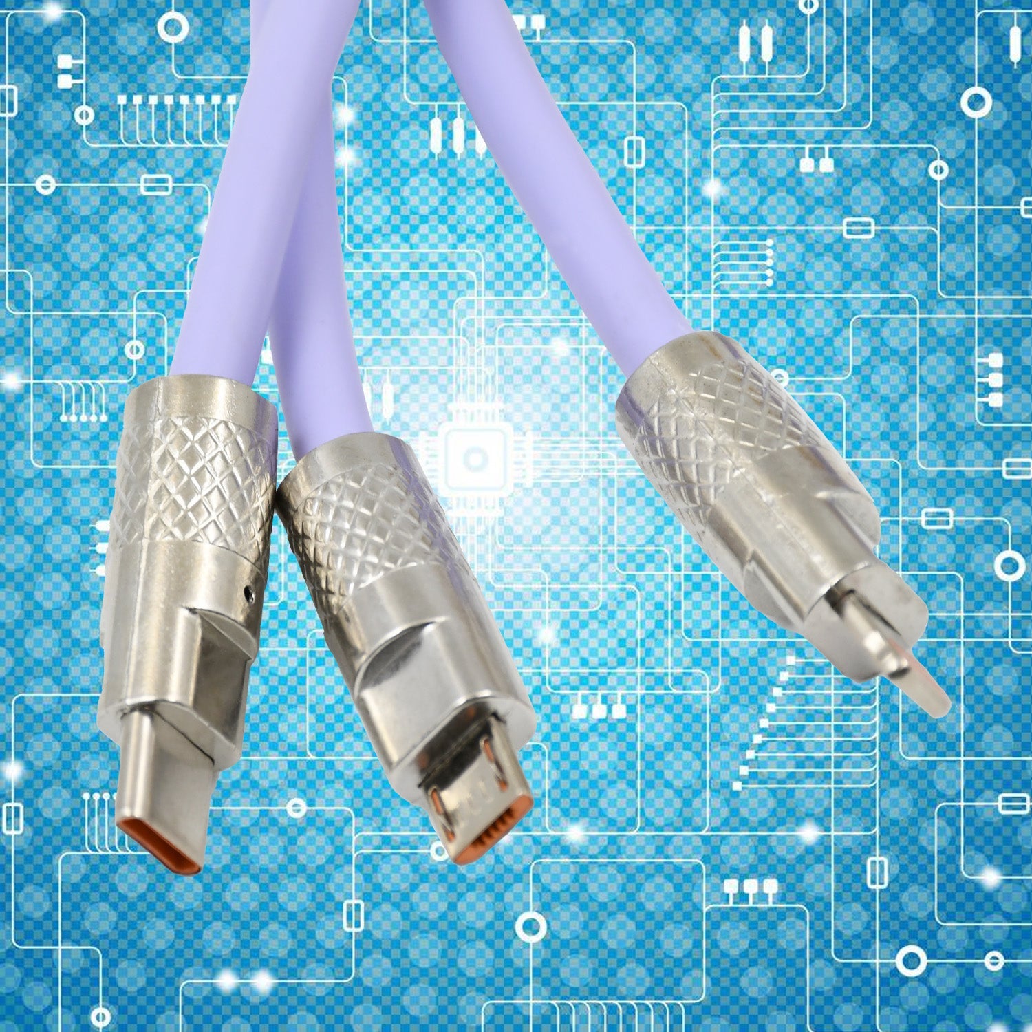 3 in 1 Multi Super Fast Charging Cable (1 Pc) - Shopmania Wholesale