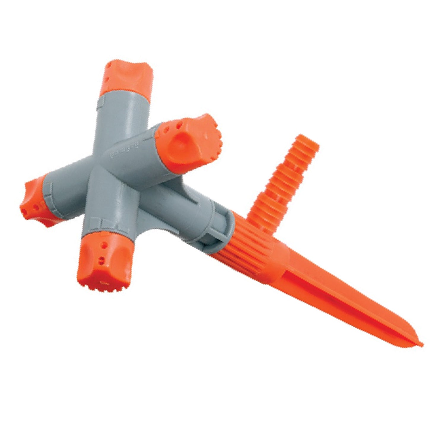 Garden Sprinkler 360° Rotating Adjustable Round 4 Arm Lawn Water Sprinkler for Watering Garden Plants / Pipe Hose Irrigation Yard Water Sprayer - Shopmania Wholesale