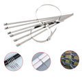 Stainless Steel Cable TIE Used for Solar, Industrial and Home Improvement Multipurpose HIGH Strength, Self-Locking Zip Ties, Multi-purpose Tie, Portable Rustproof 100Pcs Wide Application Zip Tie Set for Building (100 pcs Set / 4.6x200MM) - Shopmania Wholesale