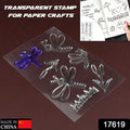 Reusable Rubber Stamp, TPR Stamp DIY Accessories Good Stamping Effect DIY Transparent Stamp Stick Repeatedly for Envelope for Diary for Invitation Letter, Photo Album Decoration for Paper Crafts (Mix Design / 1 Set) - Shopmania Wholesale
