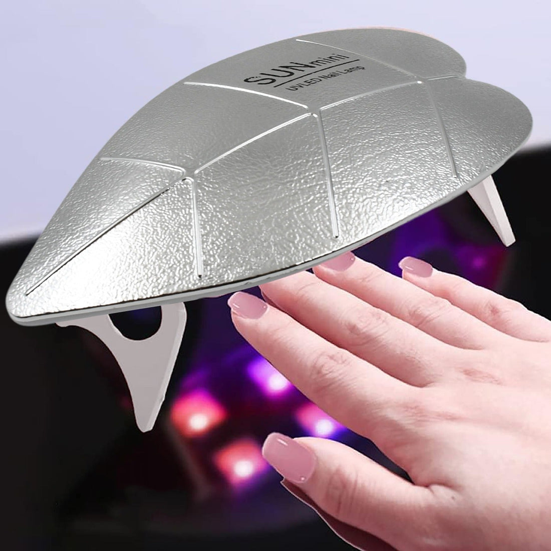 Mini Nail Lamp 6w 6 Led UV Nail Dryer with USB Cable for Gel Nail Polish Nail Art Tools for Starters Home DIY Professionals Salon Manicure (1 Pc) - Shopmania Wholesale