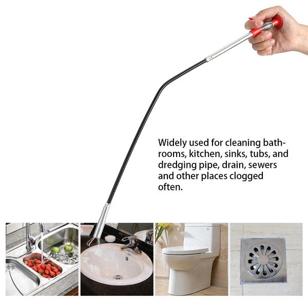 Metal Wire Brush Sink Cleaning Hook Sewer Dredging Device - Shopmania Wholesale