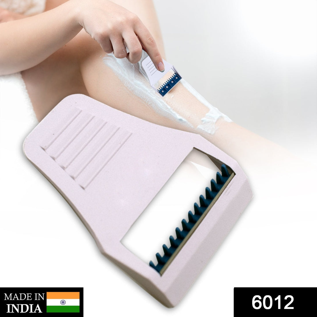 Women's body and bikini razor with sleek design