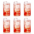 Clear look plastic glasses