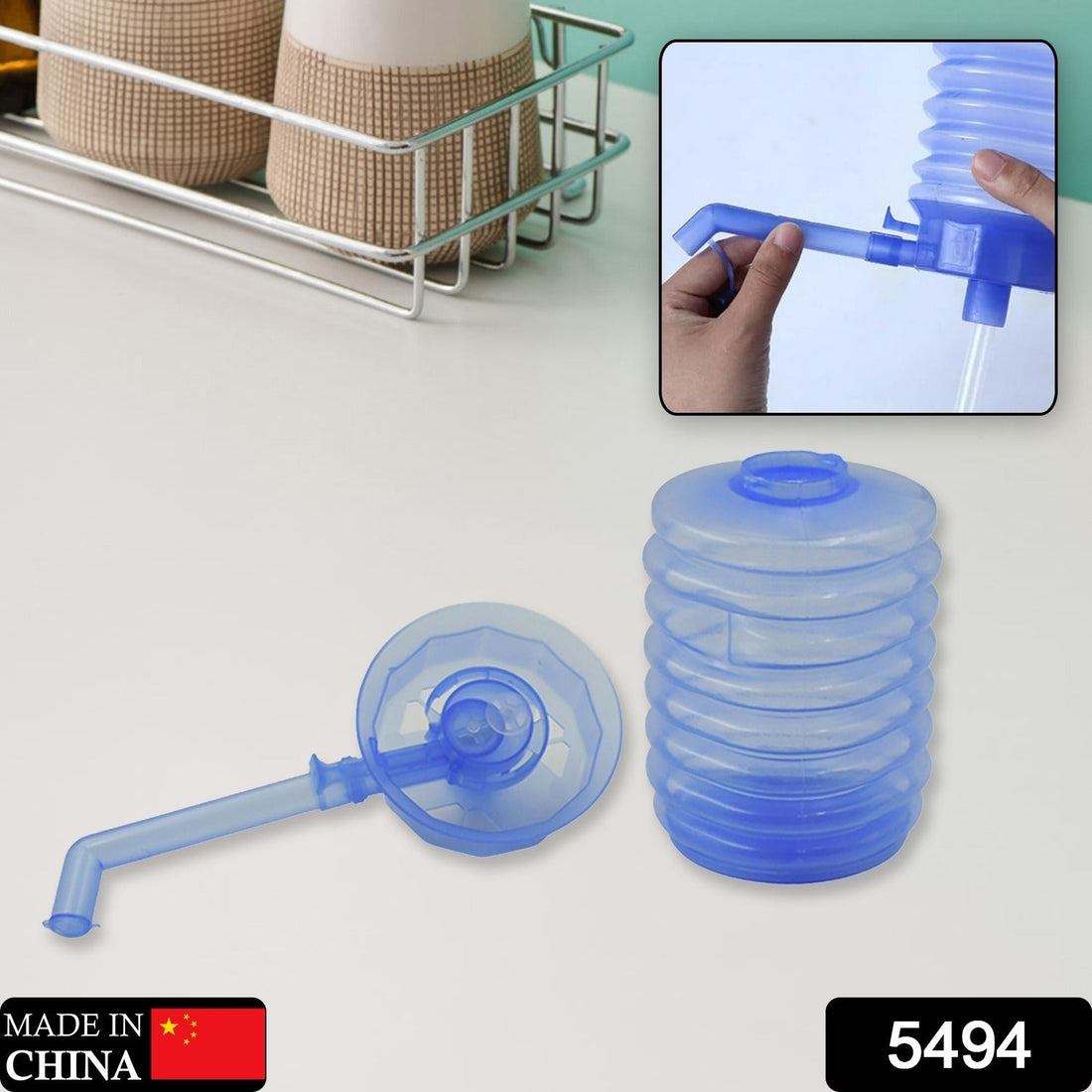 Manual Drinking Water Pump (1 Pc): Hand Press Dispenser, Household - Shopmania Wholesale
