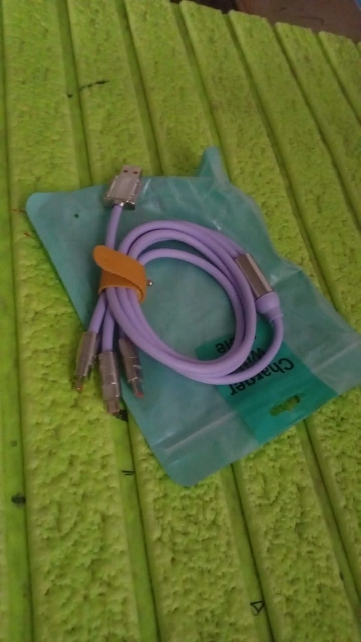 3 in 1 Multi Super Fast Charging Cable (1 Pc) - Shopmania Wholesale