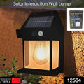 Solar Wall Lights / Lamp Outdoor, Wireless Dusk to Dawn Porch Lights Fixture, Solar Wall Lantern with 3 Modes & Motion Sensor, Waterproof Exterior Lighting with Clear Panel (1 Pc ) - Shopmania Wholesale
