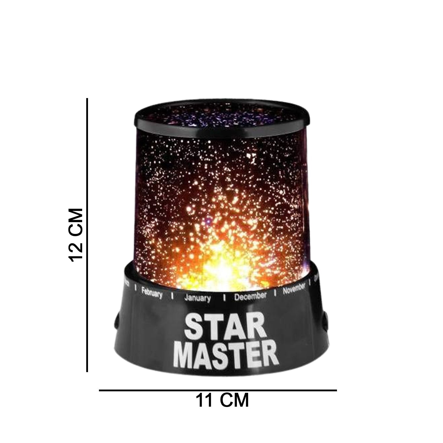 Star Night Light Projector Lighting USB Lamp Led Projection LED Night (Battery & Cable Not Included) - Shopmania Wholesale