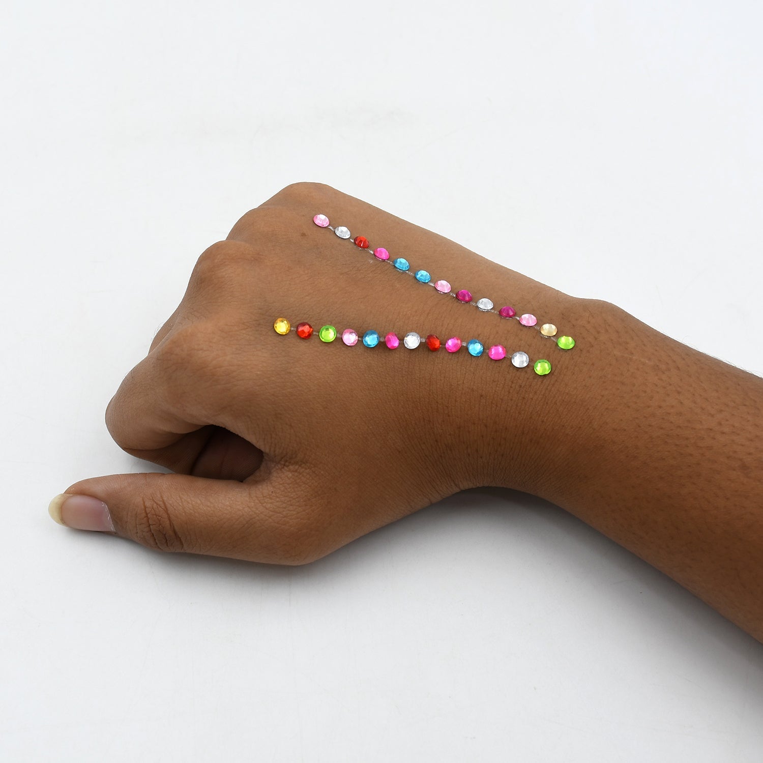 SpaceSelf Adhesive Multi Size Shaped Shining Stones Crystals Stickers For Art & Craft, Mobile Phone Decoration, Jewelery Making, School Projects, Creative Work - Shopmania Wholesale