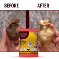 Shining Powder, Cleans and Polishes Copper, Brass, Silver, Aluminum, Iron, and Steel, Removes Tarnish and Oxidation (200 GM) - Shopmania Wholesale