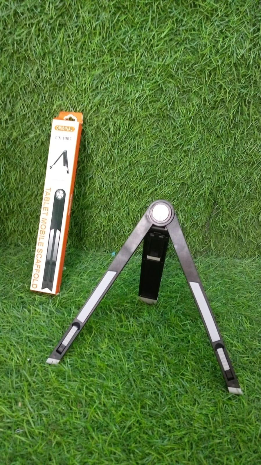 Slim Tablet Mobile Stand Adjustable Foldable Tablet Stand Scaffold (1 Pc) - Shopmania Wholesale