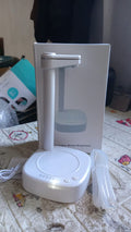 USB Charging, Desktop Water Bottle Dispenser, Intelligent Desktop Water Pump With Small Pipe, One Button Operation, Smart Table Bedside Water Dispenser, Desk Water Dispenser for Home, Office, Outdoor, Camping your brand