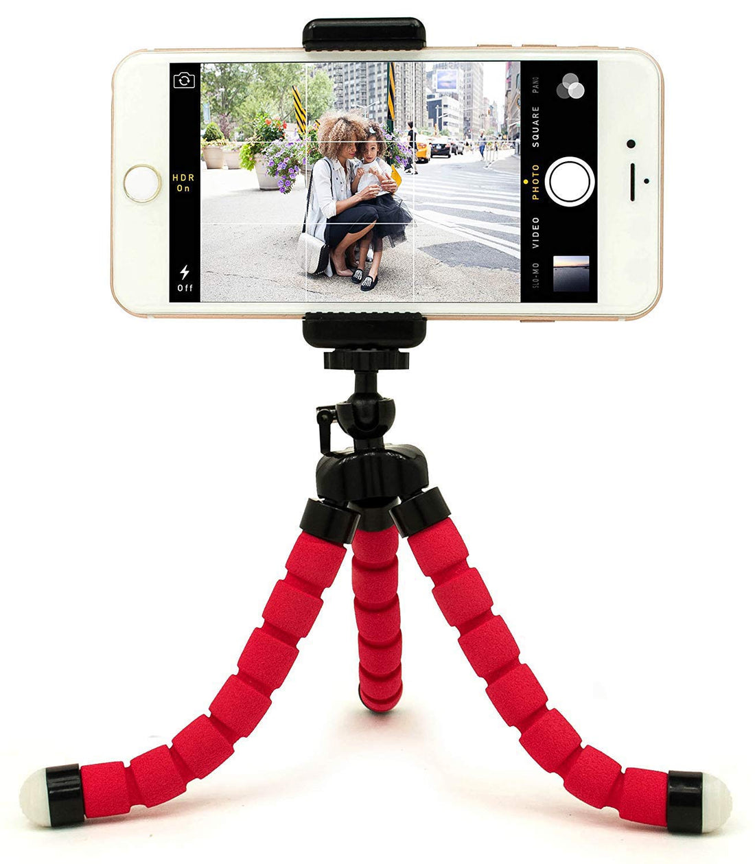 Portable Mini Octopus Tripod Stand with Phone Holder for Live Selfie, Mobile Phone Portable and Adjustable Stand your brand