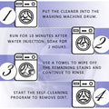 Washing machine tablets with refreshing lavender fragrance