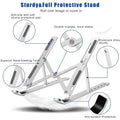 Laptop Stand for Desk | Metal Portable Laptop Stand, with 6 Adjustable Angles | Laptop Riser, Phone, and Tablet Stand | Compatible for All Laptop your brand