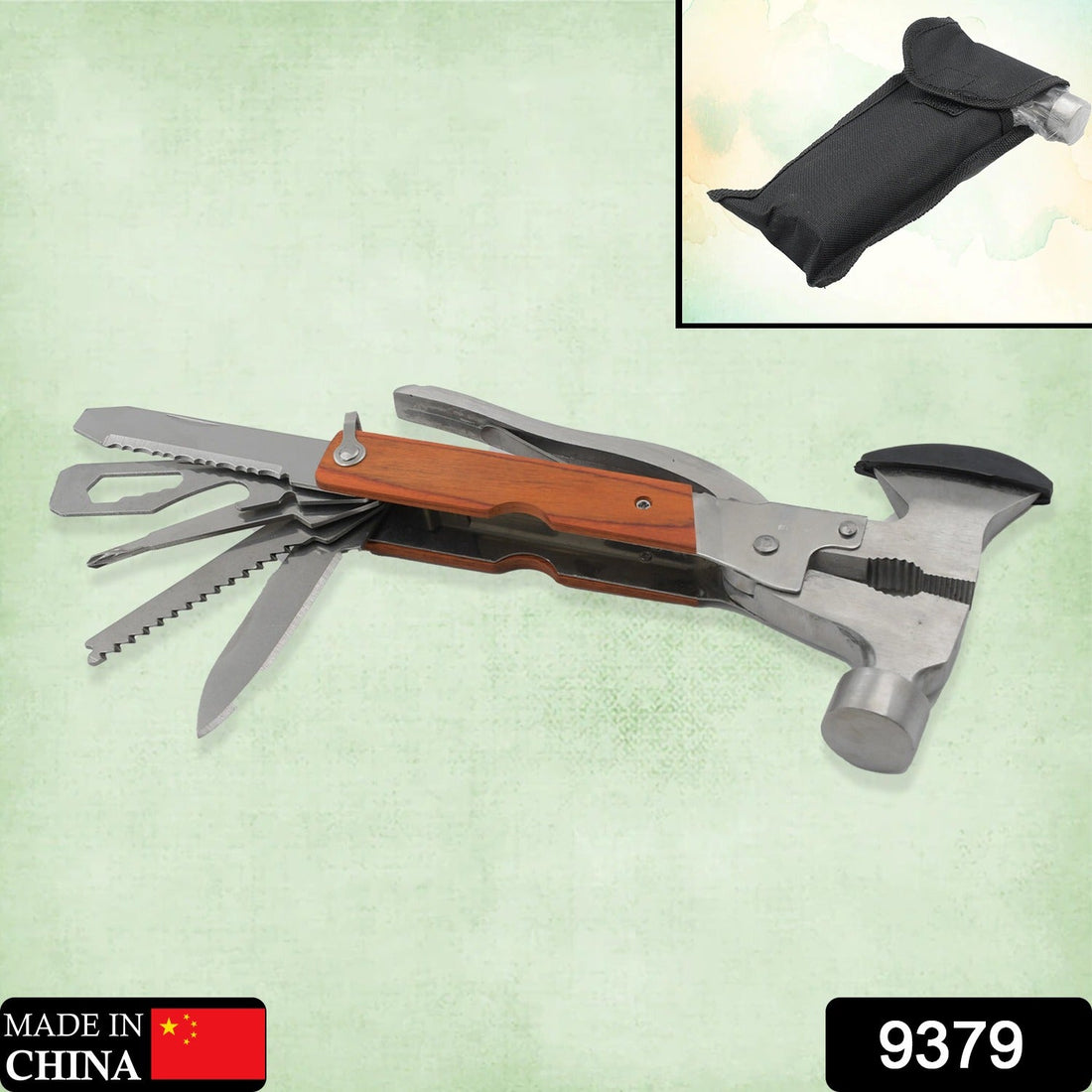 Multi-tool hammer with various functions, ideal for Father's Day gifts.