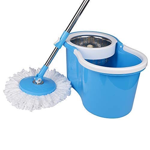 Microfiber spin mop set