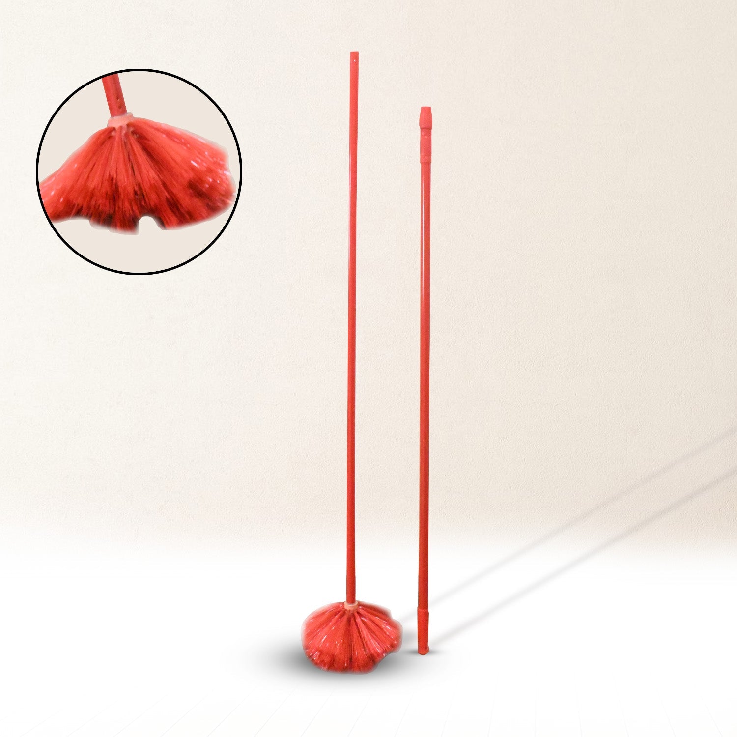 Cobweb Brush With Metal Strong Long Extendable Handle for Dusting, Ceiling Cobweb Cleaning, Brush for Lights, Fans & Webs Cleaning for Home / Kitchen (90 Inch /  MOQ :- 6 Pc) - Shopmania Wholesale