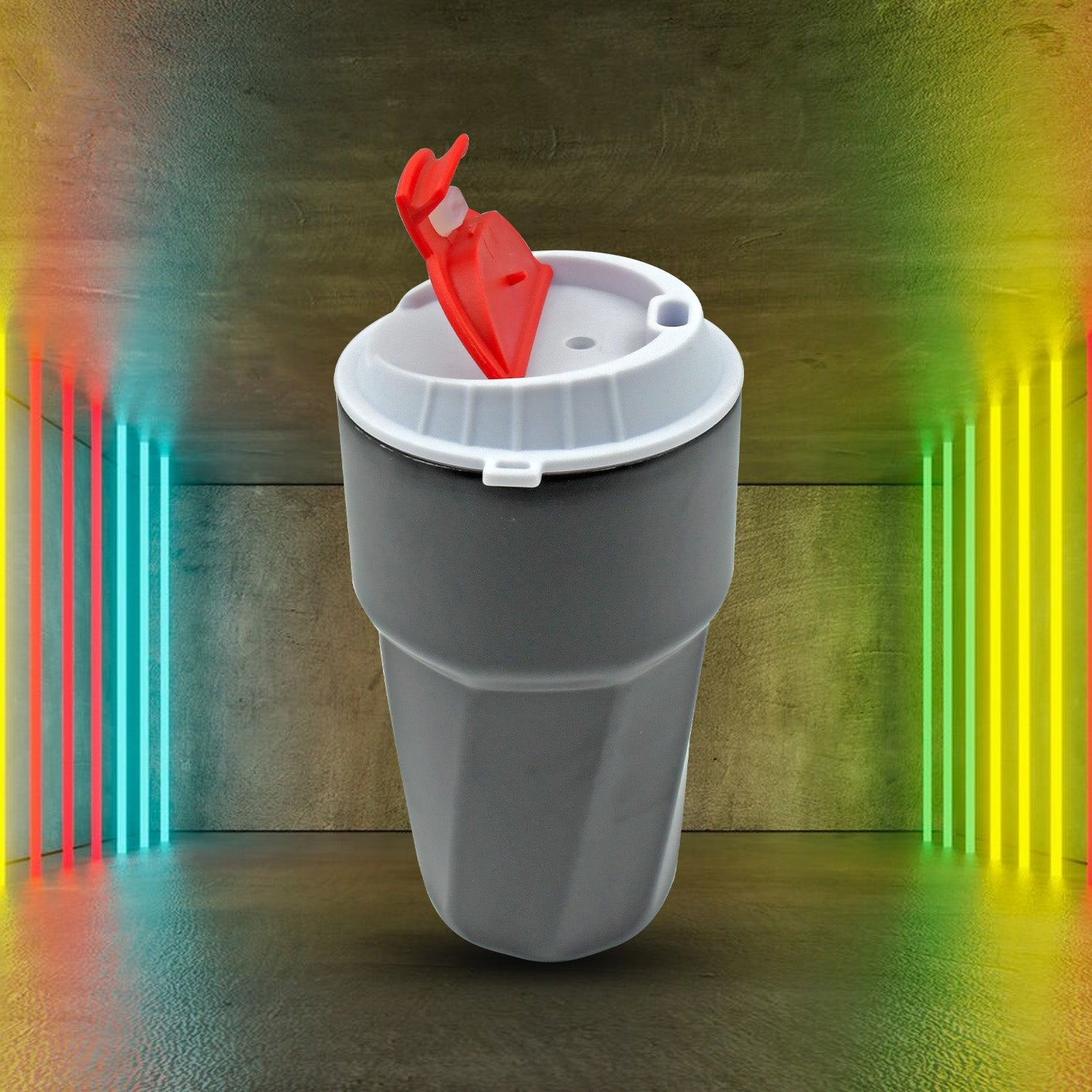 Stainless Steel Vacuum Insulated Travel Mug with Lid (1 Pc) - Coffee, Tea your brand