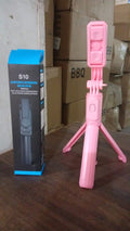 Portable Foldable Selfie Stick with Remote Control, 3-Axis Tripod Hand Stabilizer for Smartphones, TikTok Vlog YouTuber Video Recording (1 Pc) your brand