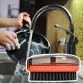 Plastic Wet and Dry Brush for home  (Multicolor, 3 Units) your brand