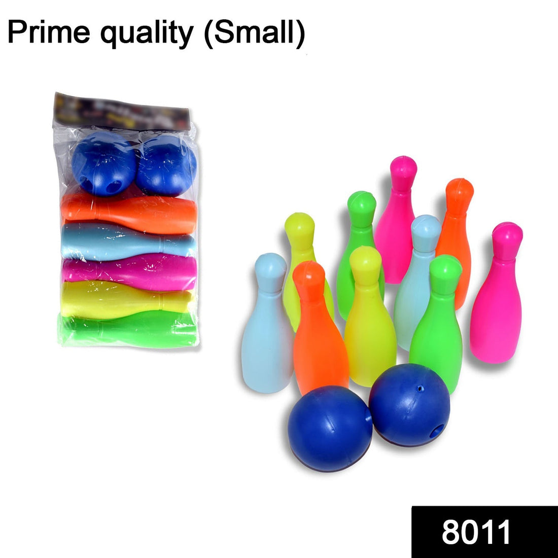 High-quality bowling game set with pins and ball for kids