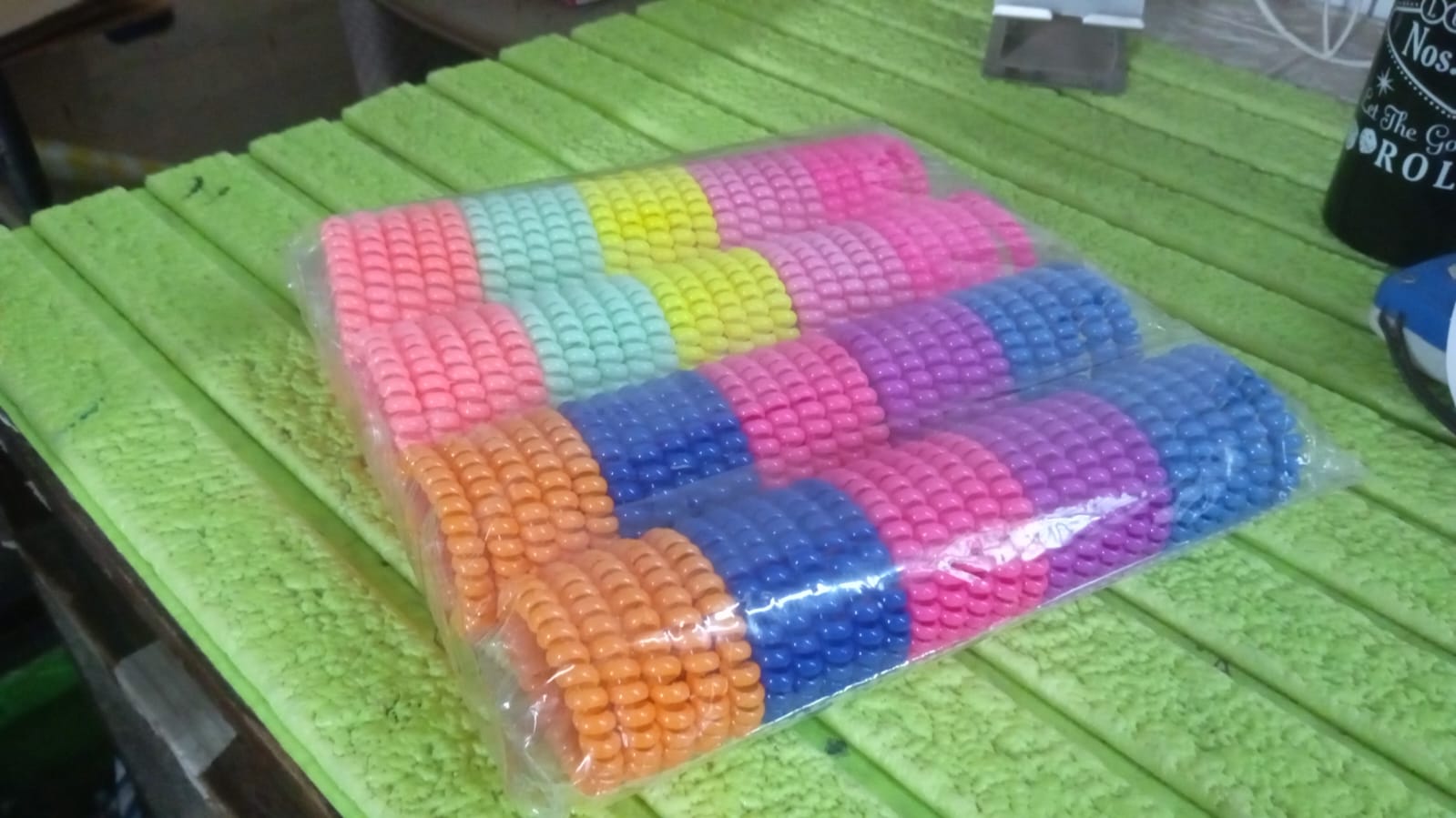 Telephone Wire Hair bands Pack of 100 Pcs - Shopmania Wholesale