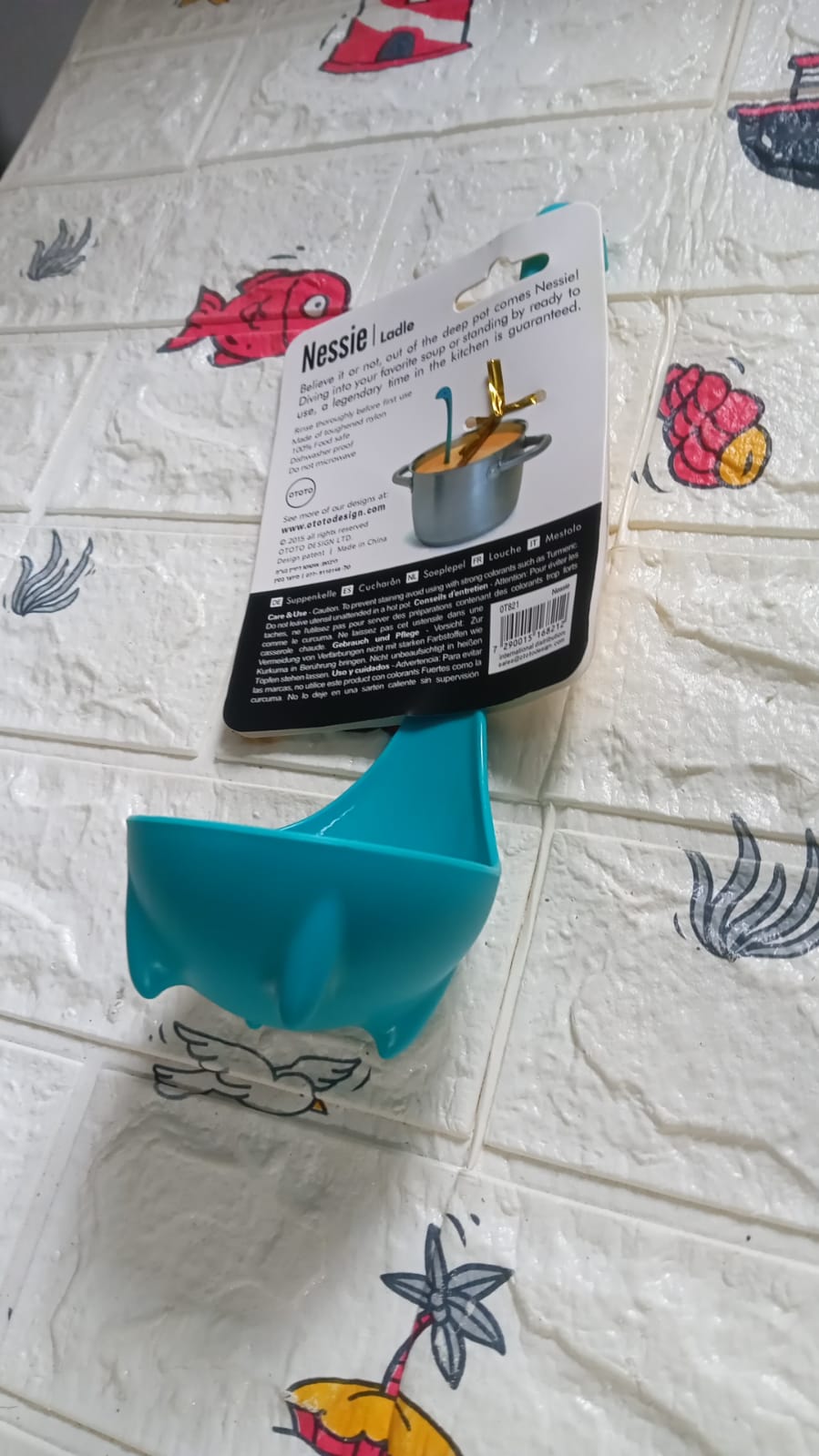 Multifunctional Colander Spoon: Soup Strainer, Long Handle, Kitchen Tool your brand