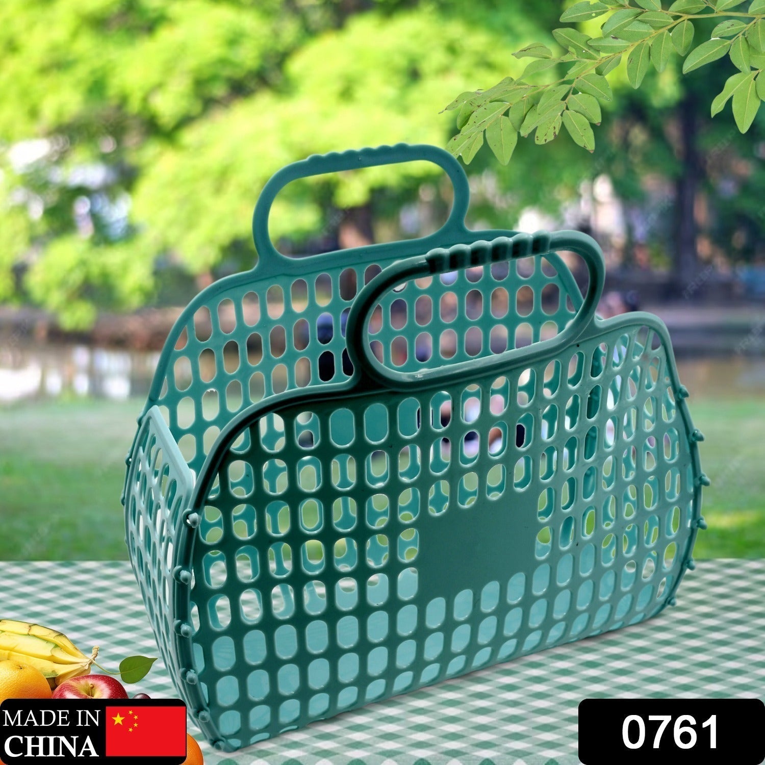 Grocery Vegetable Foldable Smiley Non-Woven Fabric Shopping Bag your brand