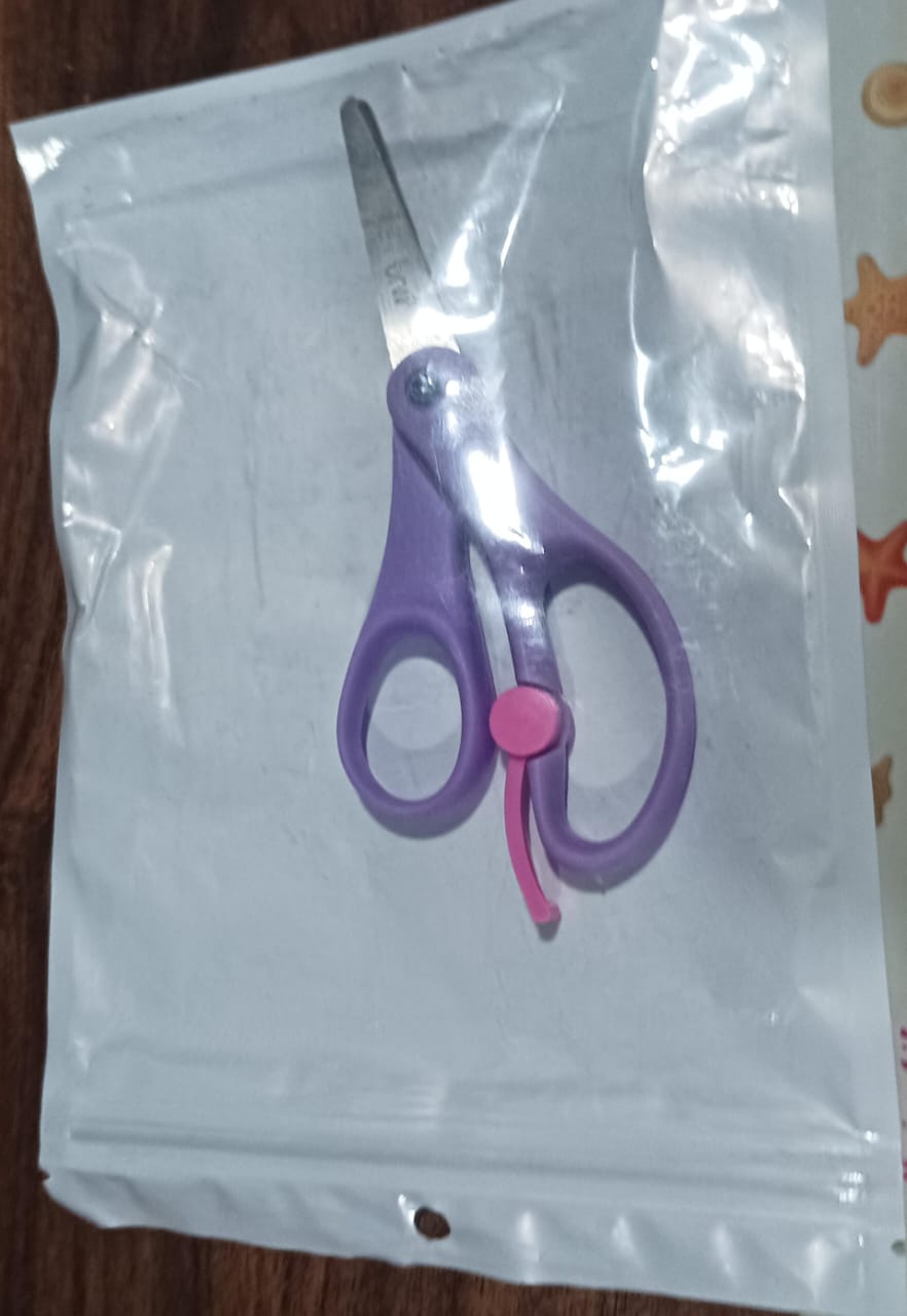 Multipurpose Scissors | Comfort Grip Handle And Stainless Steel Blades (1 Pc / Mix Color & Design) - Shopmania Wholesale