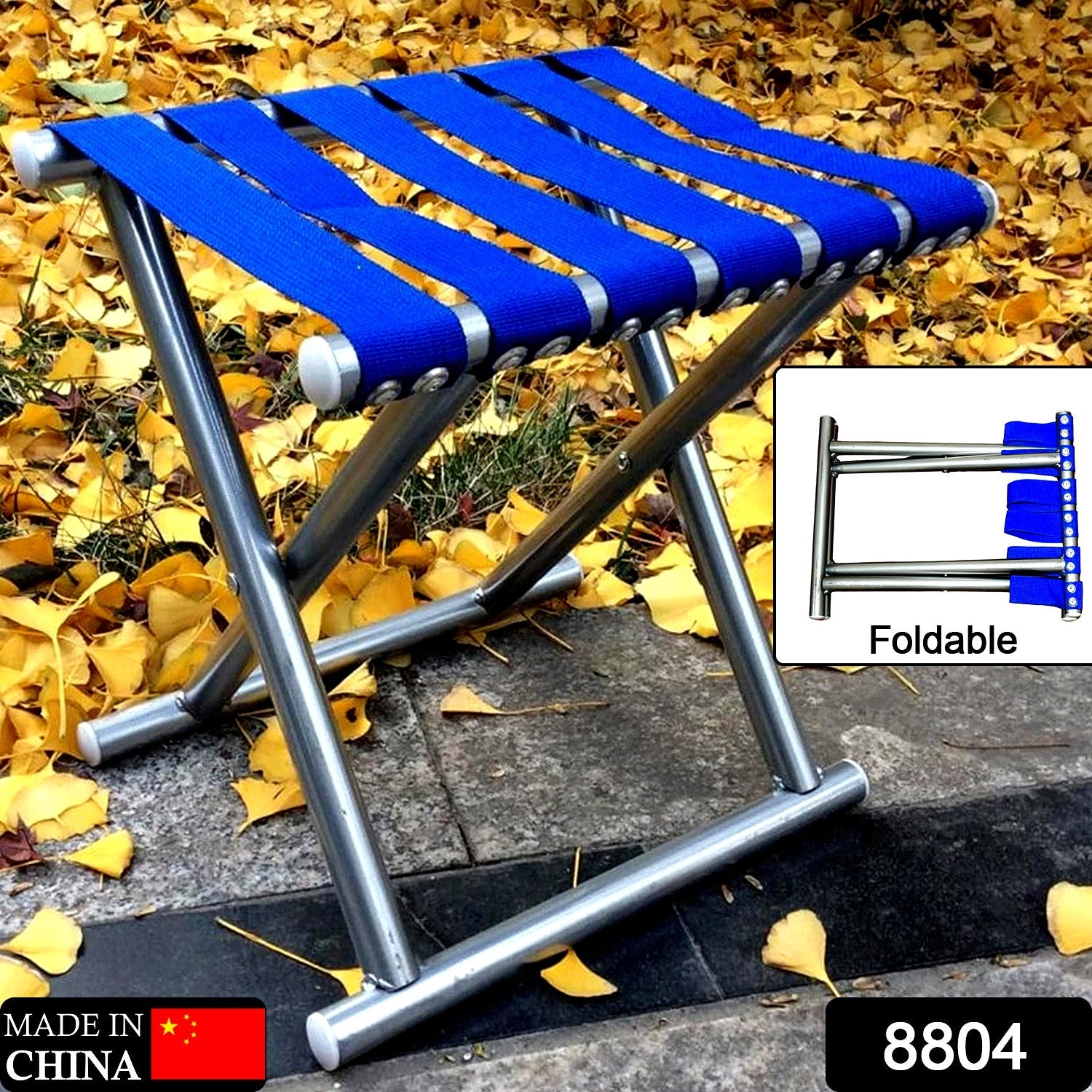 Folding Beach Tool Best Folding Stool Portable Travel Train Chair Outdoor Rest Seat Fishing Beach Picnic Hiking Backpacking Stool, Camping Fishing Hiking Picnic Garden (1 Pc ) - Shopmania Wholesale
