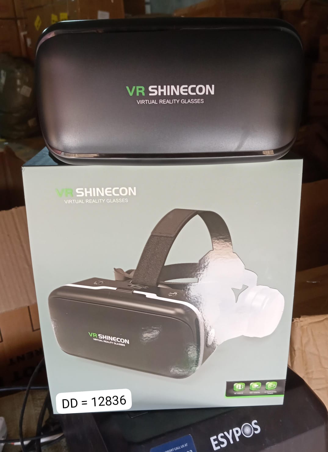 3D / HD VR Glasses Virtual Reality Goggles Headset for iOS for Android Smartphone VR Goggles-For 3D VR Movies Video Games with Headphones (1 Pc) - Shopmania Wholesale
