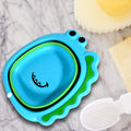 Frog Shape Wash Basin, Space Saving Multi Function Foldable Baby Wash basin Easy Clean Lightweight Thicken for Washing Face for Home (33×31Cm / 1 pc) your brand