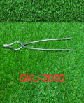 Premium stainless steel tongs for kitchen use.