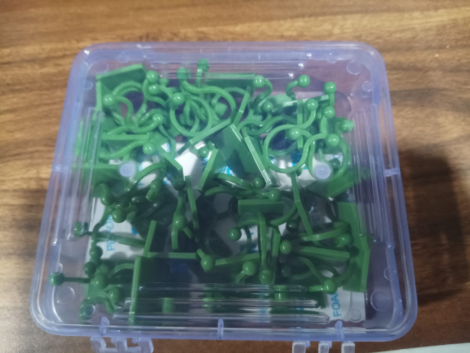 Plant Climbing Wall Fixture Clip Self-Adhesive Hook (40 Pcs Set / With plastic box) - Shopmania Wholesale