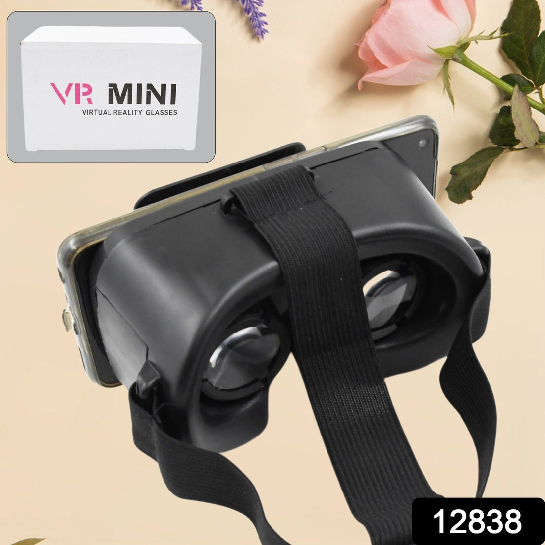 3D VR Glasses Virtual Reality Goggles Headset for All Smartphone VR Goggles-For 3D VR Movies Video Games (1 Pc) - Shopmania Wholesale