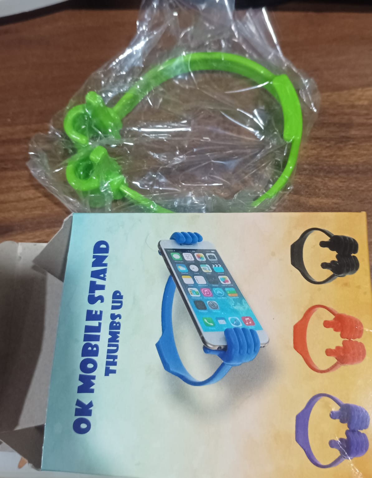 Hand Shape Mobile Stand used in all kinds of places including household and offices as a mobile supporting stand (1 Pc / With Color Box)  - Shopmania Wholesale