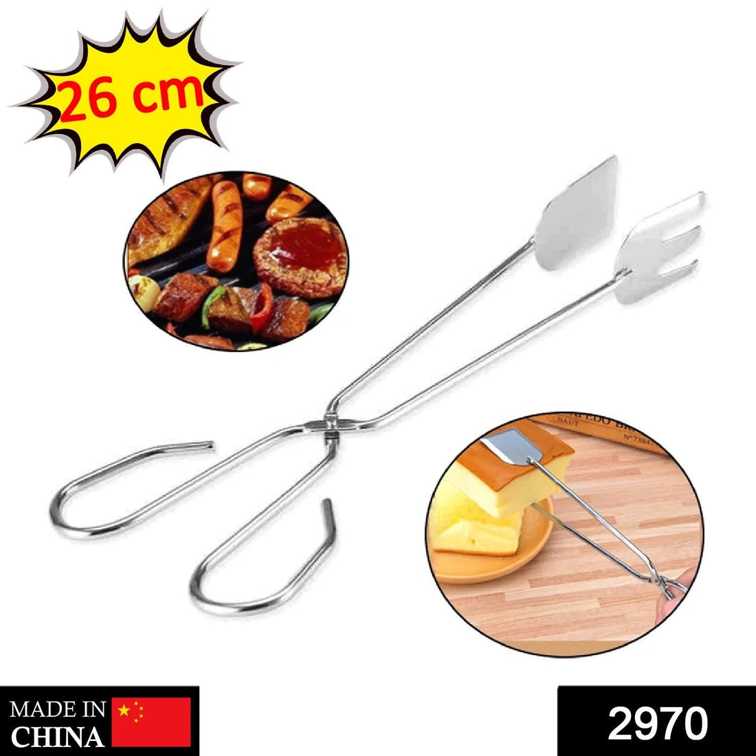 Cooking tongs for barbecue
