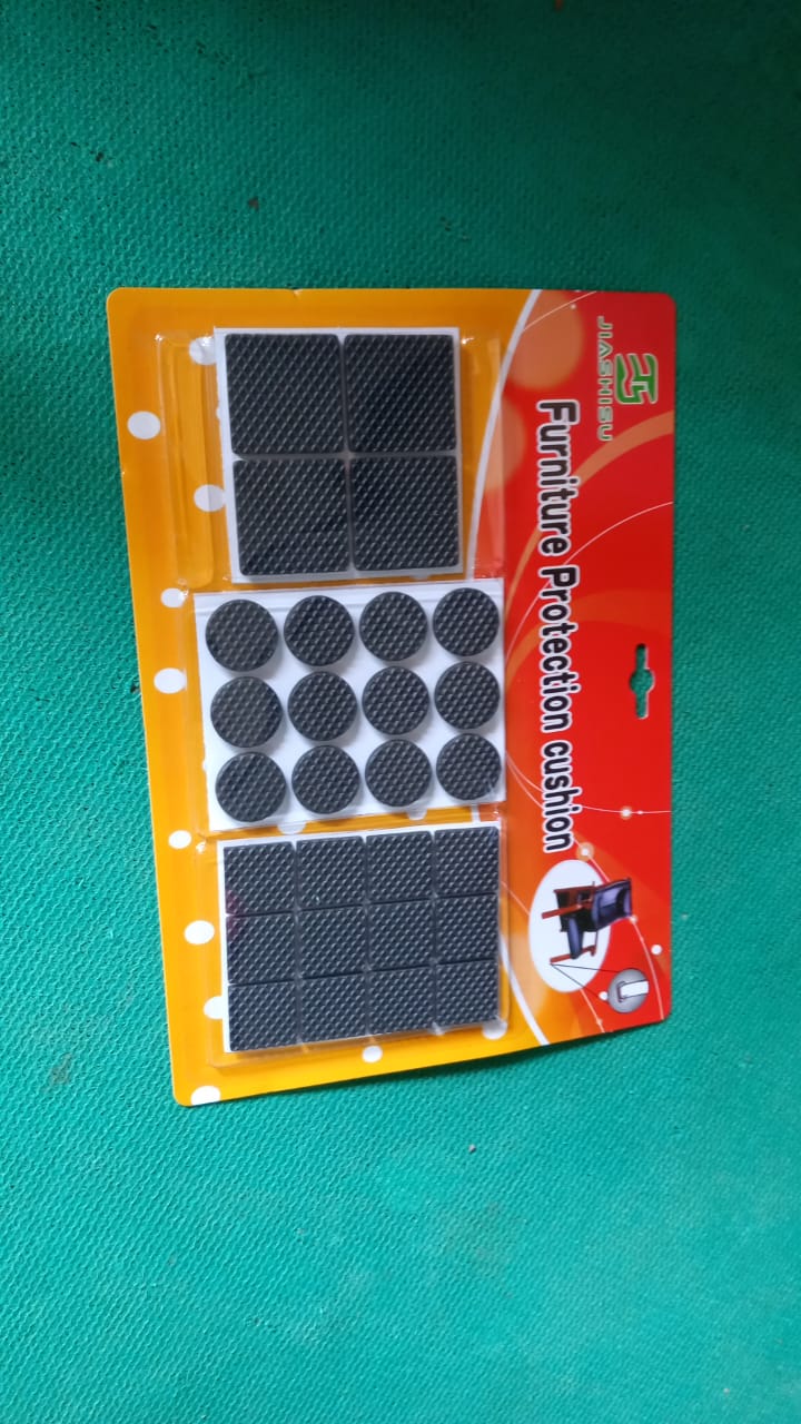 28 pc Rubber furniture Pads Self Sticking Non Slip Furniture Noise Insulation Pads - Shopmania Wholesale