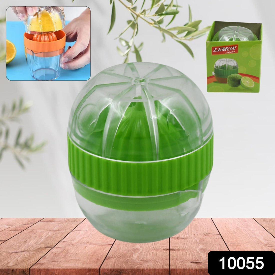 Manual Drink Orange Lemon Citrus Lime Fruit Juice Juicer Squeezer, BPA Free, Press & Pourer With Lid Plastic Manual (1 Pc) - Shopmania Wholesale