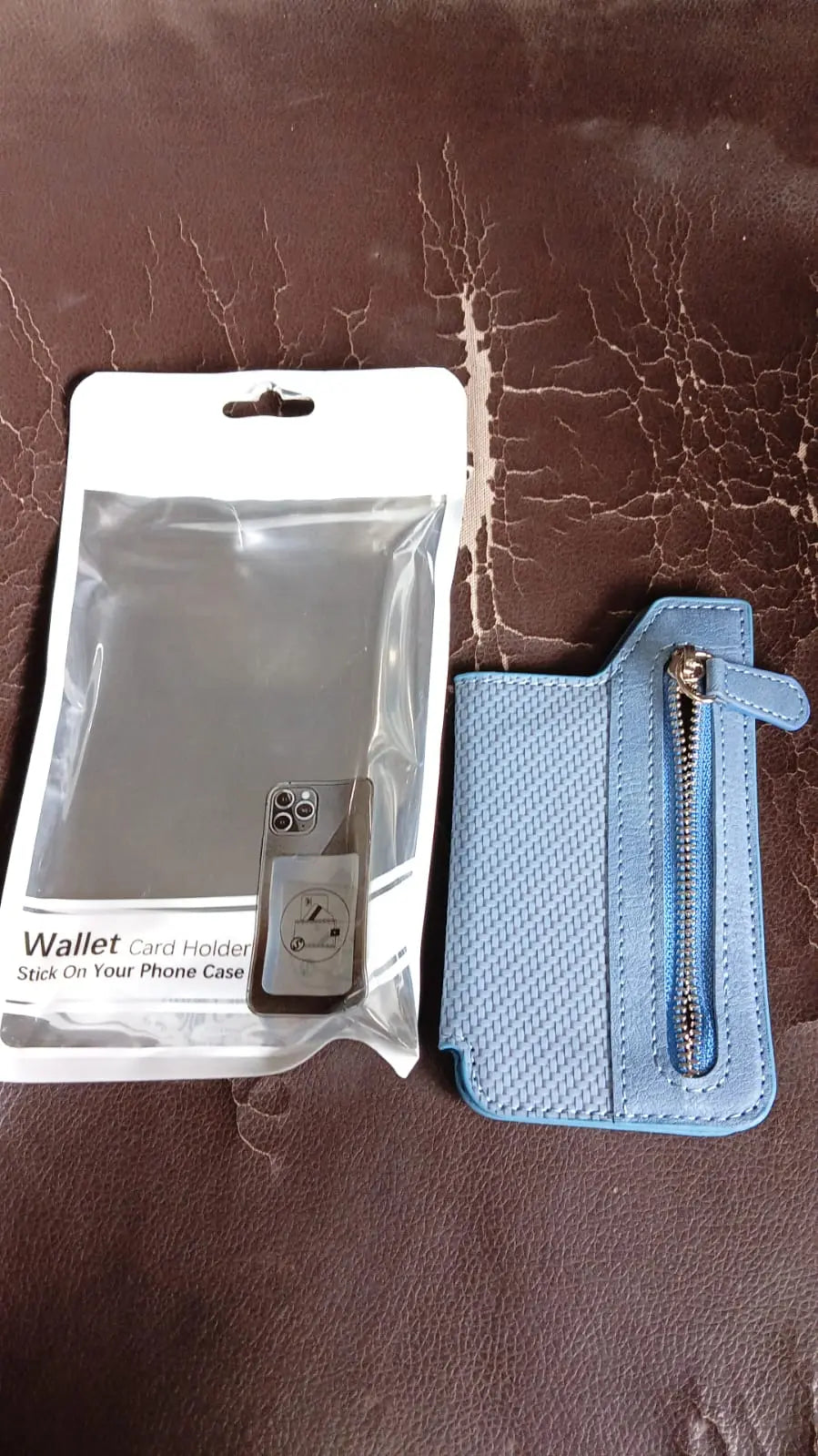 Adhesive Card phone Holder, Card Wallet Phone Attachment (1 Pc / Mix Color) your brand